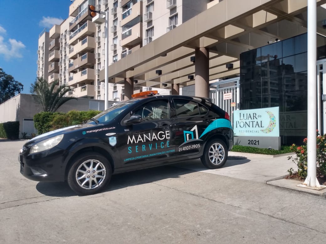 Carro Manage Service no Luar do Pontal